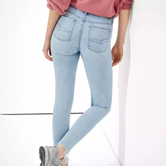 AE Ne(x)t Level Temp Tech Super High-Waisted Jegs - Picture 4 of 5